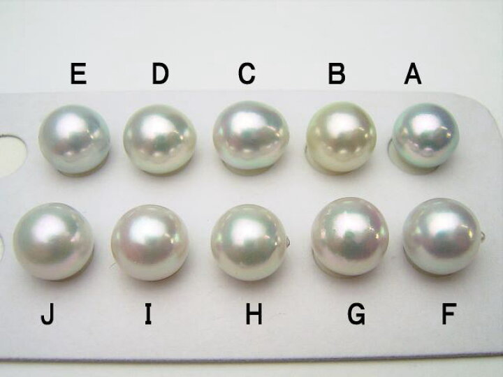 楽天市場】K18/K14WGアコヤ真珠ナチュラルペンダントトップ【9.5mm 