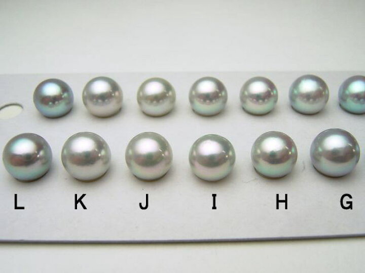 楽天市場】Pt900/K18/K14WGアコヤ真珠ナチュラルピアス(グレー系)(SV 