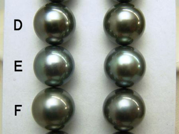 楽天市場】Pt900/K18/K14WGタヒチ黒蝶真珠ピアス(イヤリング)【9.5mm 