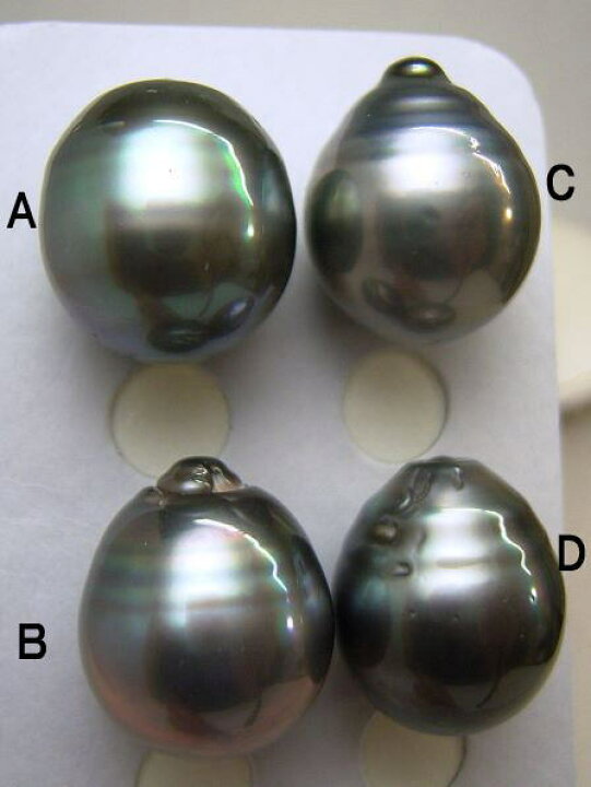 楽天市場】K18/K14WGタヒチ黒蝶真珠ペンダントトップ【15mm-16mm 