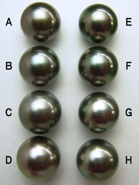 楽天市場】K18/K14WGタヒチ黒蝶真珠ペンダントトップ【11mm-12mm 