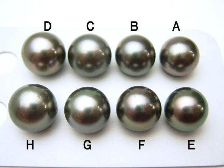 楽天市場】K18/K14WGタヒチ黒蝶真珠ペンダントトップ【11mm-12mm  