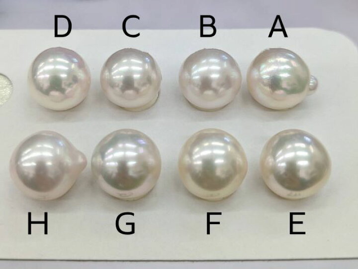 楽天市場】K18/K14WGアコヤ真珠ペンダントトップ【10mm-10.5mm】【越物 