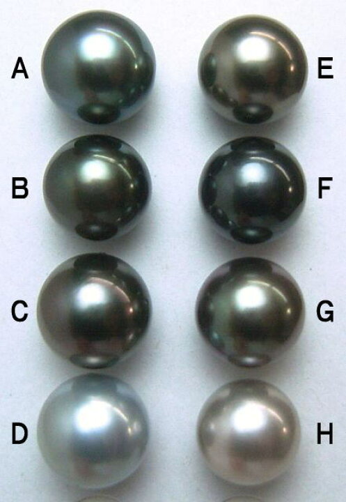 楽天市場】K18/K14WGタヒチ黒蝶真珠ペンダントトップ【11mm-12mm 