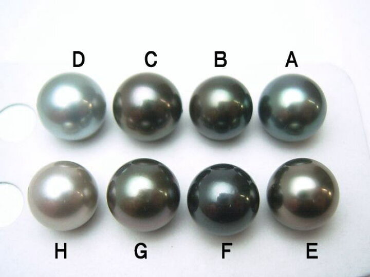 楽天市場】K18/K14WGタヒチ黒蝶真珠ペンダントトップ【11mm-12mm 