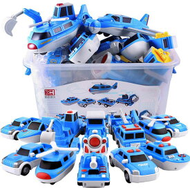 【10倍ポイント】【送料無料】【子供へのギフト】マグネットブロック 磁石 パズル 知育玩具 収納箱付き 立体交通工具ブロック キッズ 保育園 幼稚園 入学 入園 卒園 就学祝いギフト クリスマスプレゼント飛行機 車 JOLNN