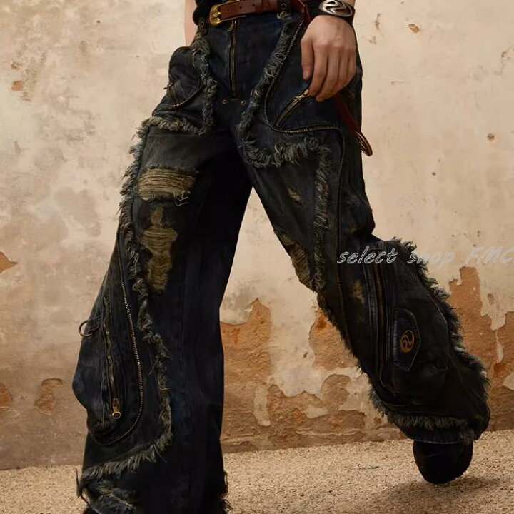 楽天市場】＼月間優良ショップ／PERSONSOUL* 23FW Alians Dirty Jeans  