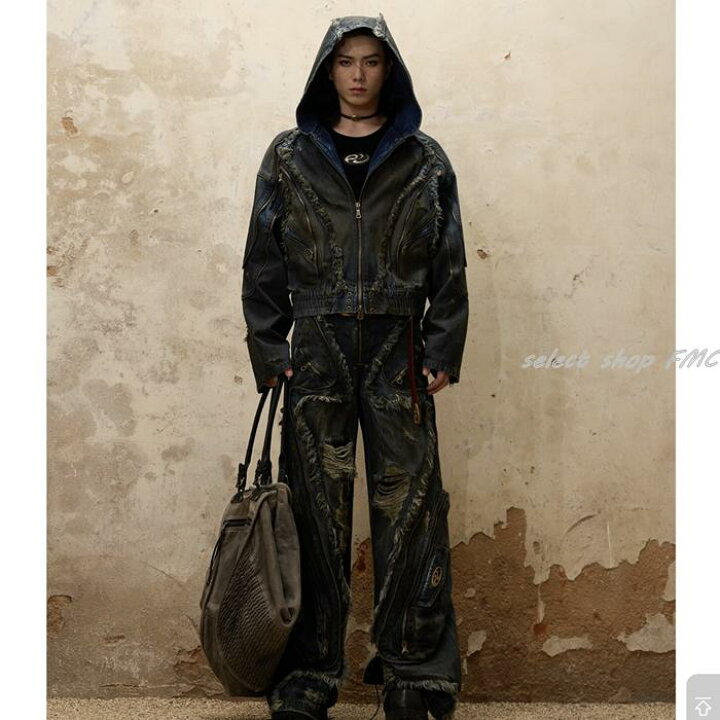 楽天市場】PERSONSOUL* 23FW Alians Dirty Jeans デニムパンツ デニム 