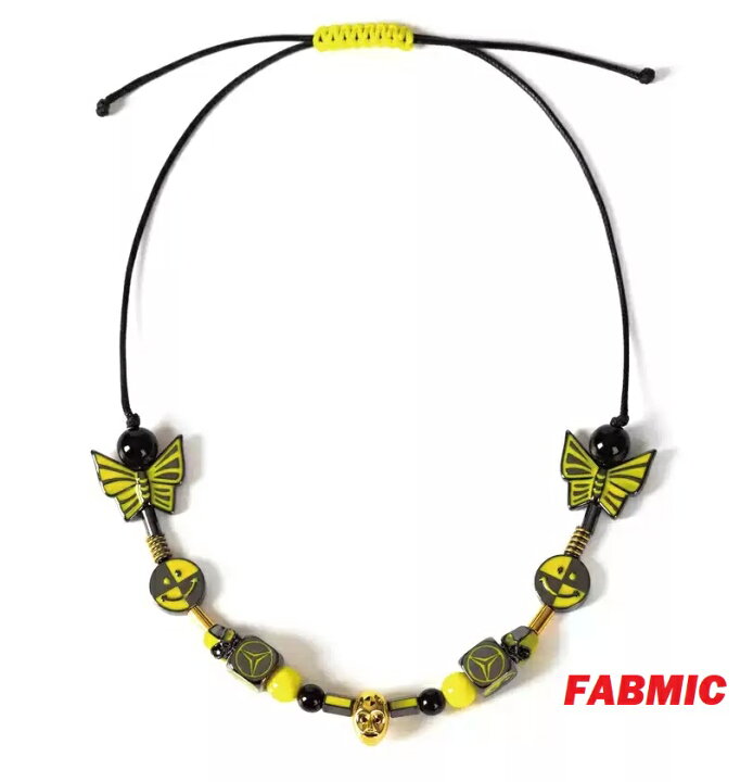 楽天市場】EVAE MOB × A$AP ROCKY Testing Color Smiley Necklace 