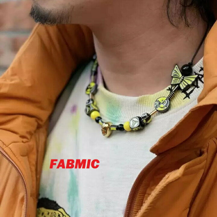 楽天市場】EVAE MOB × A$AP ROCKY Testing Color Smiley Necklace 