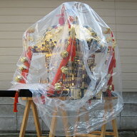 神輿用雨天カバー ポリエチレン製 厚：0.05mm 祭 町内会
