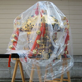 神輿用雨天カバー ポリエチレン製 厚：0.05mm 祭 町内会