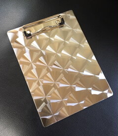 ステンレス両面ウロコ柄　バインダーA5サイズ