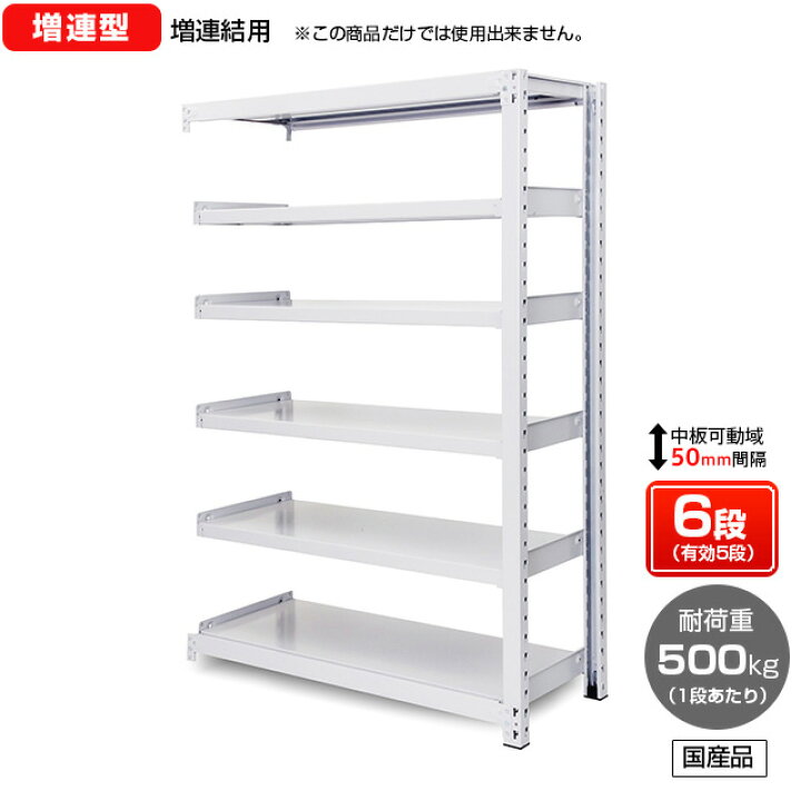 楽天市場】【送料無料】 業務用スチールラック ボルトレス・増連型 