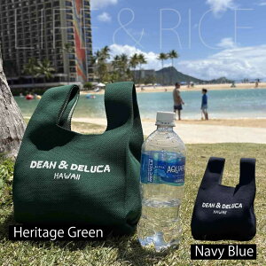 �y���K�i�z DEAN&DELUCA �J�J�A�R �R�E���X���� �j�b�g�o�b�O KNIT BAG �w���e�[�W�O���[�� / �l�C�r�[�u���[ �y�n���C���A���z�y�n���C����z�y�f�B�[���A���h�f���[�J�z�y�f�B�[�����f���[�J