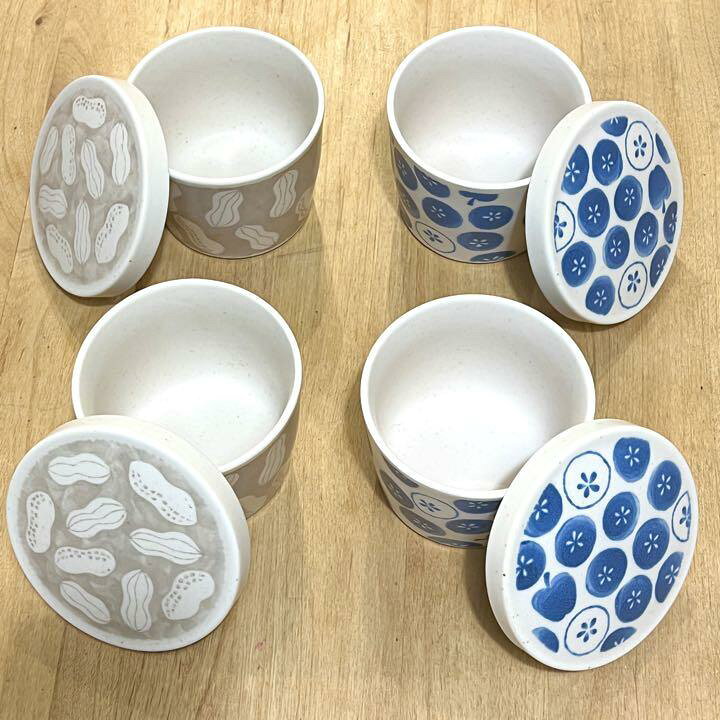 楽天市場】お好きな柄選べます。美濃焼 茶碗蒸し 4つセット(らっかせい 