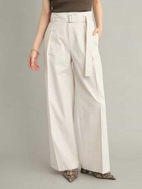 【SALE／50%OFF】【MILA PANTS】【UVカット】マルチファンクションセミワイドタックパンツ Mila Owen ミラオーウェン パンツ その他のパンツ ブラック【RBA_E】【送料無料】[Rakuten Fashion]