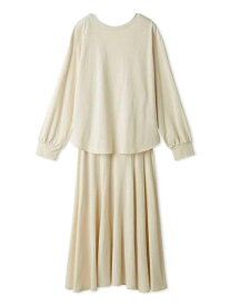 【SALE／50%OFF】背中明きロングTシャツナロースカートSET UP Mila Owen ミラオーウェン トップス その他のトップス【RBA_E】【送料無料】[Rakuten Fashion]