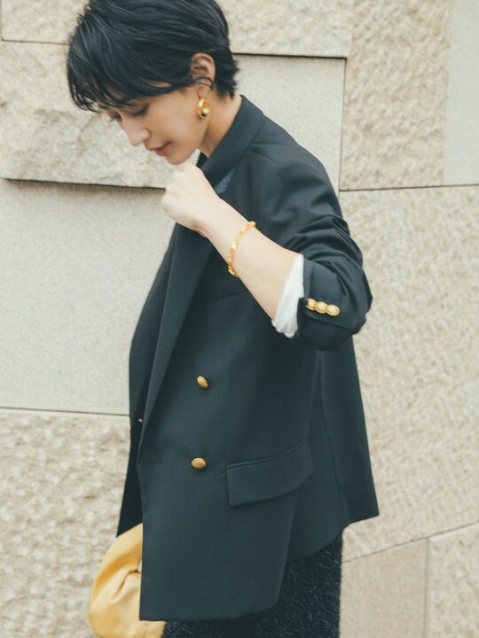 楽天市場】【SALE／50%OFF】金釦ダブルブレストジャケット Mila Owen 