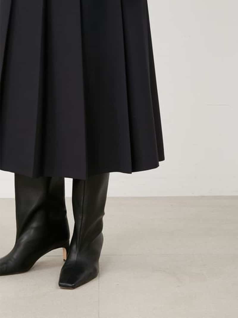 楽天市場】【SALE／50%OFF】ベルトループデザインプリーツスカート