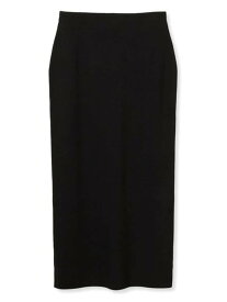 【ウォッシャブル】ストレートNTスカート Mila Owen ミラオーウェン スカート ロング・マキシスカート ベージュ ブラック【送料無料】[Rakuten Fashion]