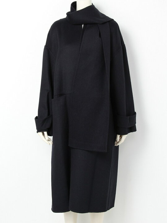 楽天市場】【SALE／40%OFF】ストール付ノーカラー接結CT Mila Owen 
