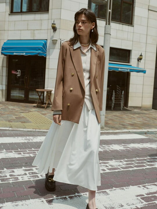 楽天市場】【SALE／50%OFF】金釦オーバーサイズダブルブレスト 