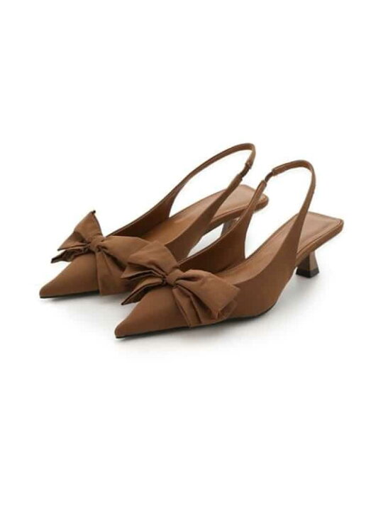 楽天市場】【SALE／40%OFF】リボンモチーフスリングバッグパンプス 