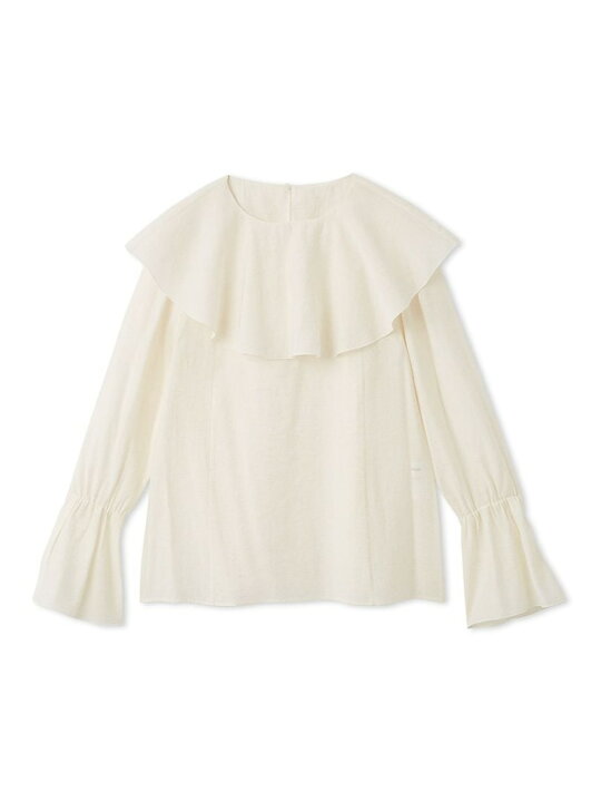 楽天市場】【SALE／50%OFF】ラッフルカラーシアーブラウス Mila Owen 