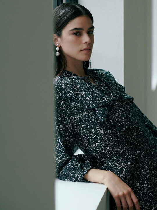 楽天市場】【SALE／50%OFF】ラッフルナローワンピース Mila Owen ミラ 