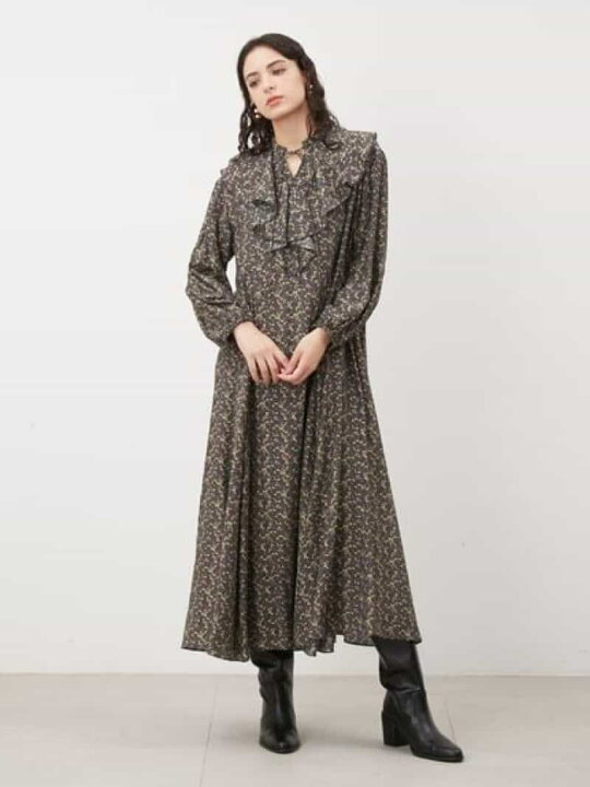 楽天市場】【SALE／50%OFF】ラッフルナローワンピース Mila Owen ミラ 
