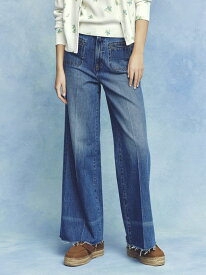 【MILA PANTS】玉縁ポケットセミフレアデニムパンツ Mila Owen ミラオーウェン パンツ ジーンズ・デニムパンツ ベージュ【送料無料】[Rakuten Fashion]