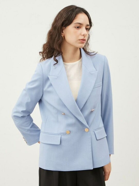 楽天市場】【SALE／50%OFF】金釦ダブルブレストブレザー Mila Owen 