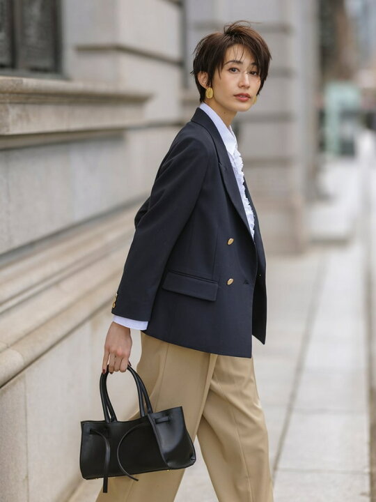 楽天市場】【SALE／50%OFF】金釦ダブルブレストブレザー Mila Owen 