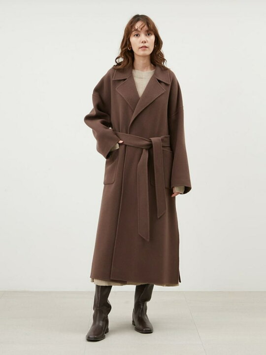 楽天市場】【SALE／50%OFF】ウールロングコート Mila Owen ミラ 