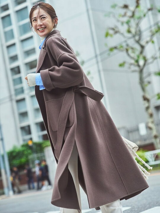 楽天市場】【SALE／50%OFF】ウールロングコート Mila Owen ミラ 