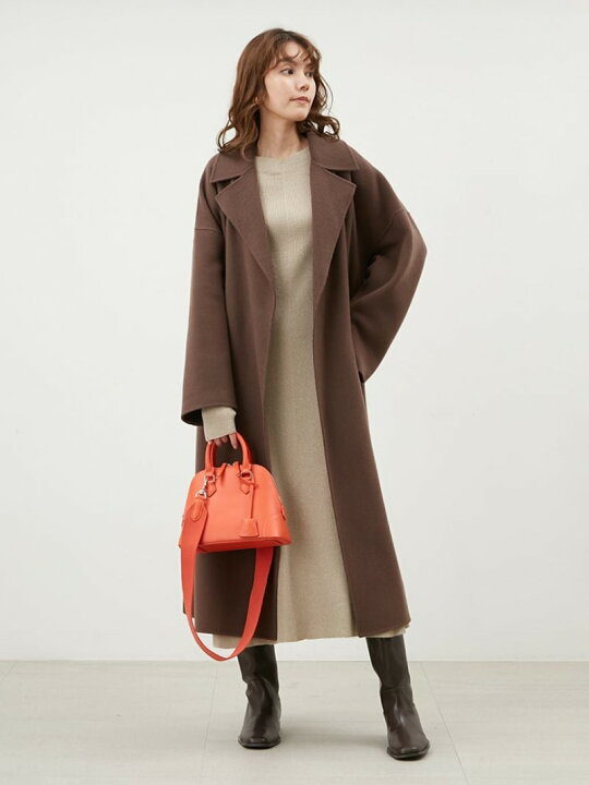 楽天市場】【SALE／50%OFF】ウールロングコート Mila Owen ミラ 