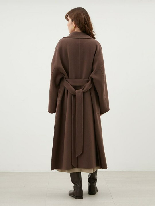 楽天市場】【SALE／50%OFF】ウールロングコート Mila Owen ミラ 