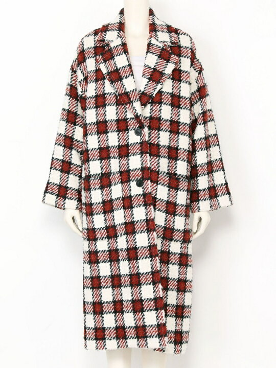 楽天市場】【SALE／53%OFF】ツィードチェスターコート Mila Owen ミラ 