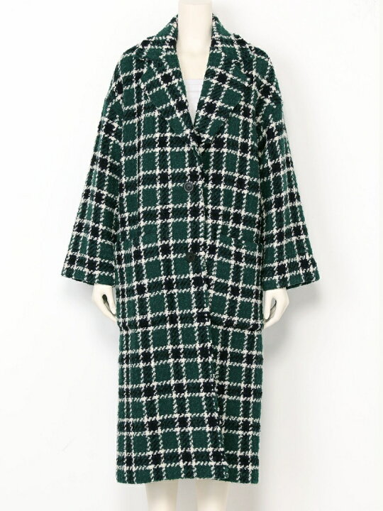 楽天市場】【SALE／53%OFF】ツィードチェスターコート Mila Owen ミラ 