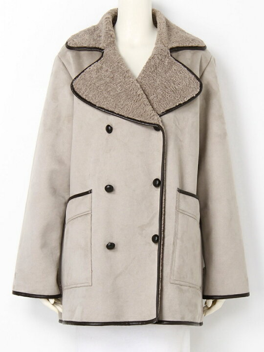 楽天市場】【SALE／40%OFF】ムートンコート Mila Owen ミラオーウェン  
