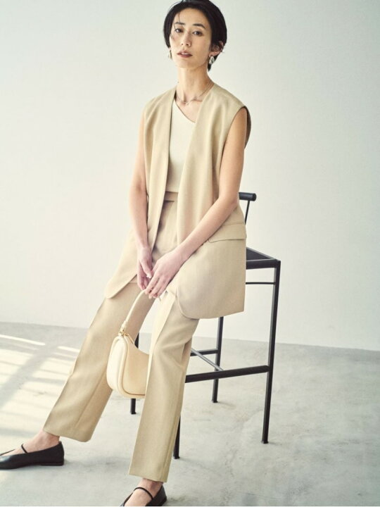 楽天市場】【SALE／50%OFF】ベルトセットノーカラーベスト Mila Owen 