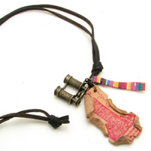 �l�b�N���X �]�����ƃ��U�[�Ƀs�T�̎Γ����`���ꂽ���U�[�l�b�N���X kn21026�y�l�b�N���X�z