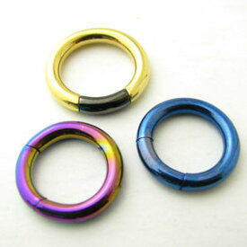 ボディピアス メタリックカラー サークルリングcir-ring-2