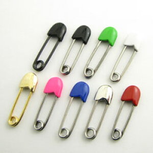 ボディピアス 18g カラー安全ピン型18G sfp500