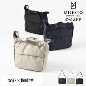 【MILESTO公式】 STLAKT ハンドルショルダーバッグ M ストラクト ショルダーバッグ トラベル 旅行 日常使い ベーシック 大人リラックス 手持ち
