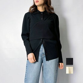 ELENDEEK エレンディーク LAYERED SHIRT KT 5124126014 2024春夏新作