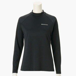 [SALE]BRIEFING(u[tBO) WOMEN'S BACK LOGO LINE LS MOCK NECK [艿24,200]