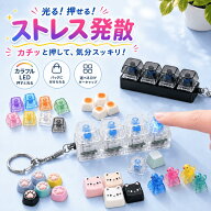 ☆楽天1位受賞☆ ＼二つ目半額・三つ目99%OFF！／【ライト付き・9タイプ・DIY】カチカチ キーボードキー…