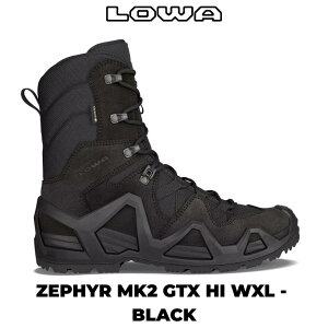 �yLOWA�z���[�o�[ ZEPHYR MK2 GT HI WXL L310851 �u���b�N�F �n�C�J�b�g �S�A�e�b�N�X �~���^���[�u�[�c �^�N�e�B�J���u�[�c �h�� ���C�h �T�o�Q�[ �A�E�g�h�A �[�t�@�[ Taskforce